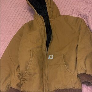 Carhartt Brown Hooded Jacket